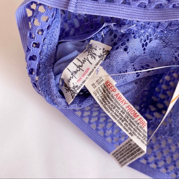 Free People | Sitting Pretty Brami Periwinkle Blue - Picture 8 of 9